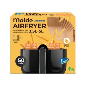 Imagen de FLISS Safata de paper  quadrada per Fregidora d'Aire