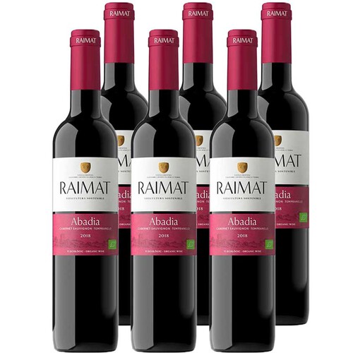RAIMAT Caixa de vi negre ecològic DO Costers del Segre Km0
