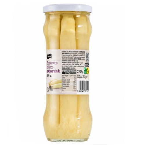 BONPREU Espàrrecs blancs extragruixuts