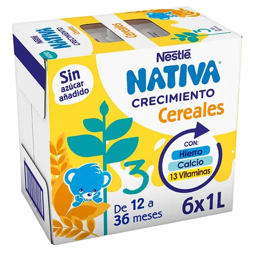 Leche de crecimiento Original 6x1 L en cartón