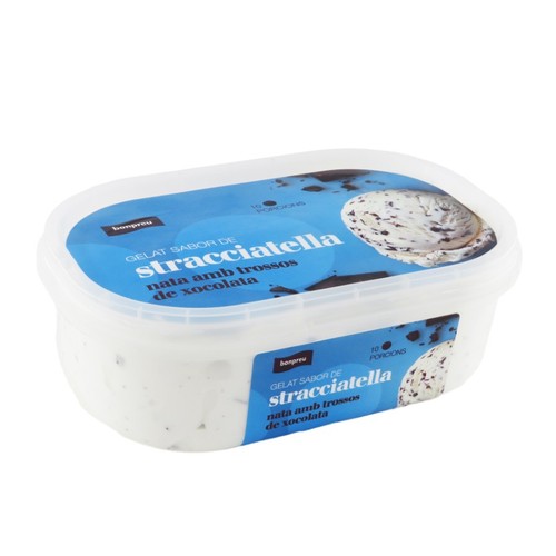 BONPREU Gelat sabor de Stracciatella
