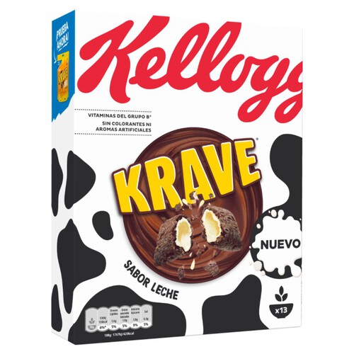 KELLOGG'S Cereals de xocolata farcits de llet