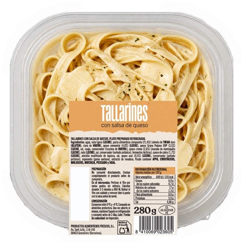  Tallarines 4 formatges