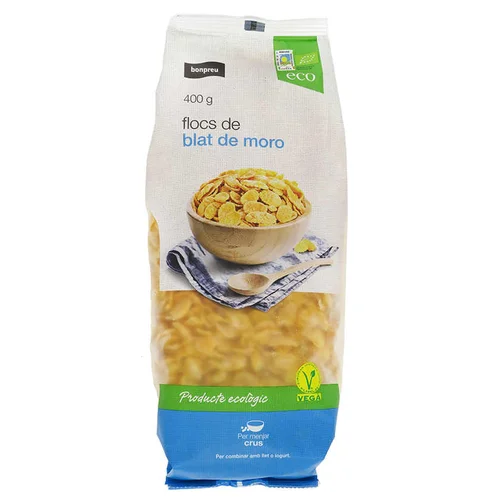 BONPREU Bolas de cereales de maíz con miel ecológicas