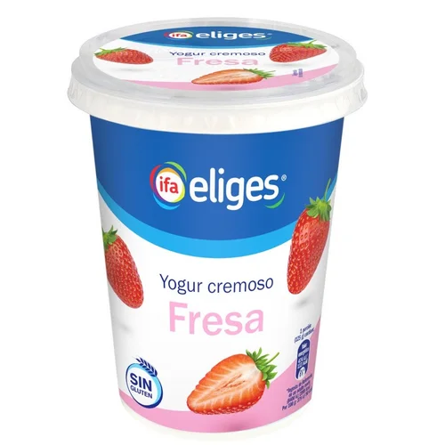 Yogur griego de fresa