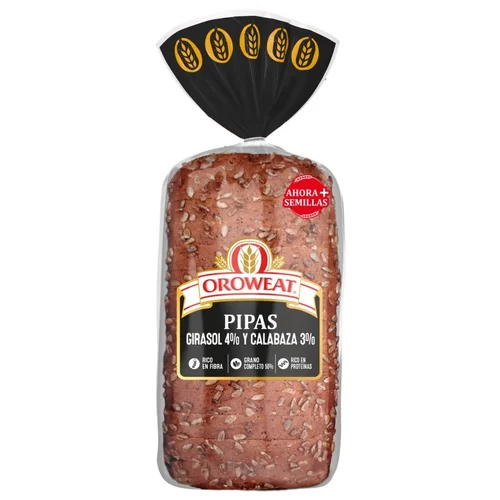 Pan de molde de 12 cereales
