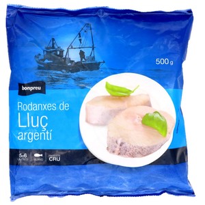 BONPREU Rodajas de merluza argentina