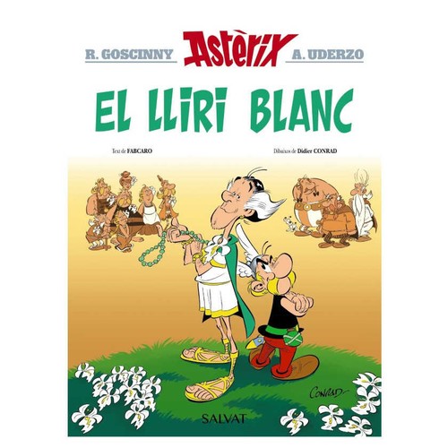 ED. SALVAT Llibre Astèrix. El Lliri Blanc