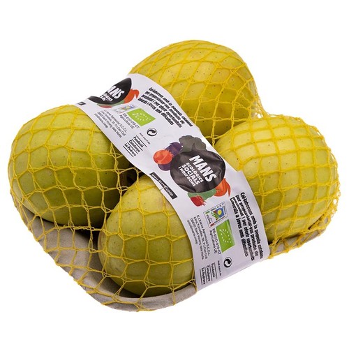  Poma golden ecològica Km0 en safata de 650 g