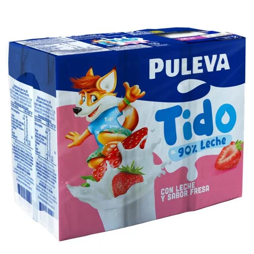 Batido de cacao en cartón