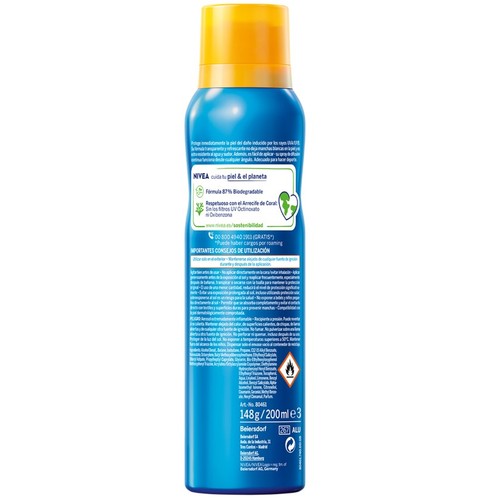 NIVEA SUN Llet solar protectora i refrescant FPS 50 alta