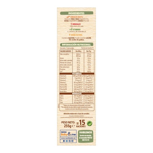 NESTLÉ Farinetes multicereals