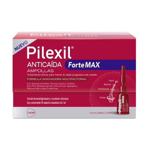 PILEXIL Tractament anticaiguda fortemax