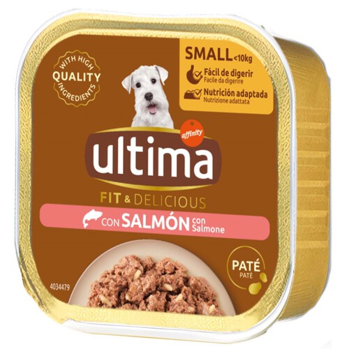 ULTIMA Menjar de salmó per a gos petit Fit & Delicious