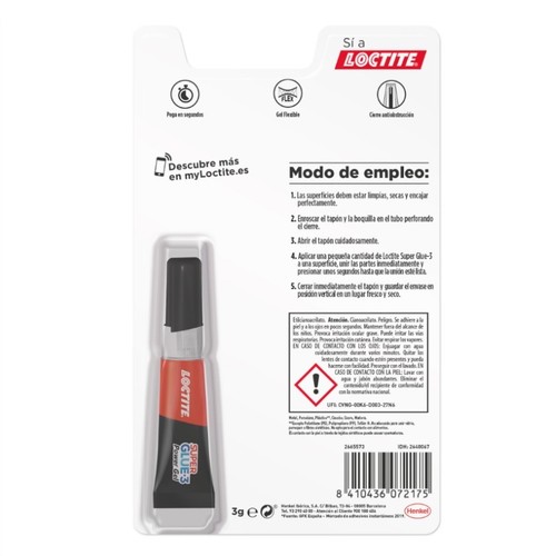 LOCTITE Adhesiu super glue-3 Power gel