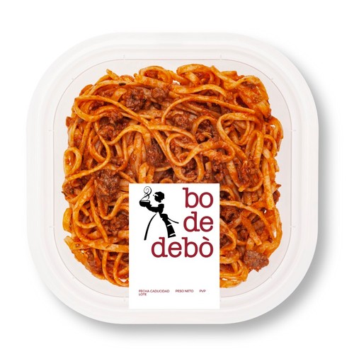 BO DE DEBÒ Tallarins a la bolonyesa