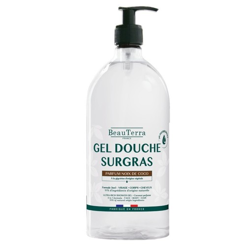 BEAUTERRA Gel de dutxa sense sabó coco