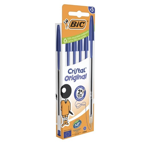 BIC Bolígraf blau