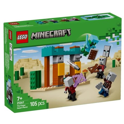LEGO Patrulla Defensa del Desert Minecraft
