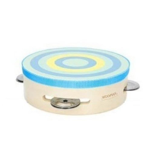 WOOMAX Pandereta fusta colors +12m