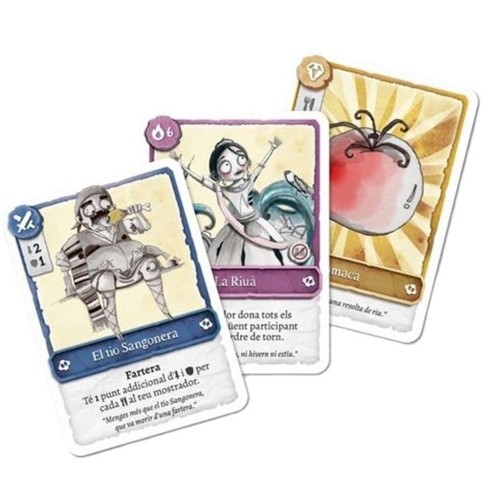 ZOMBI PAELLA Joc de cartes La Fallera Calavera