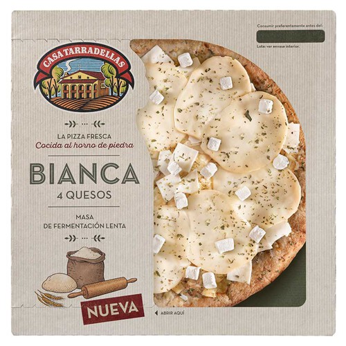 CASA TARRADELLAS Pizza Bianca 4 formatges