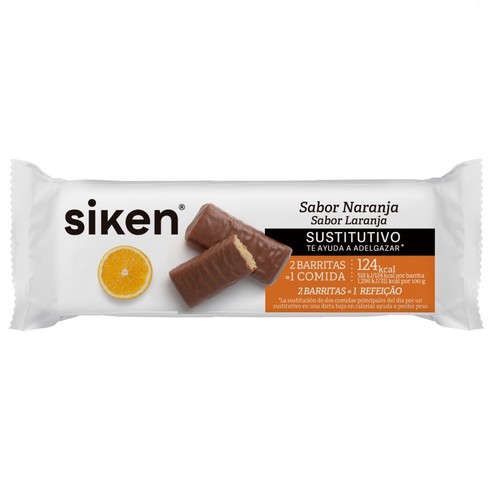 SIKEN FORM Barreta substitutiva amb gust de taronja