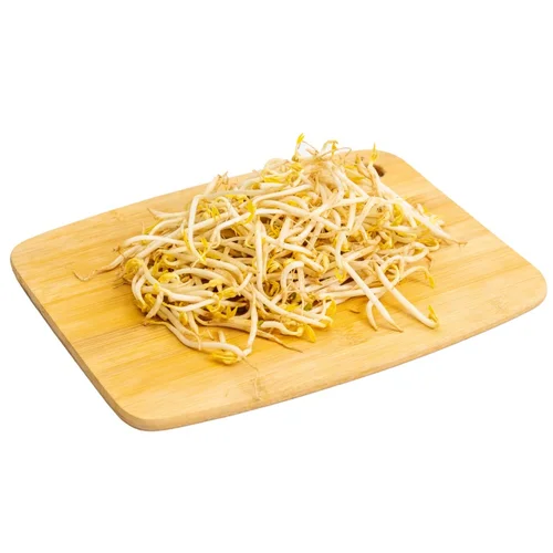 Brotes germinados de alfalfa ecológicos en bandeja de 50 g