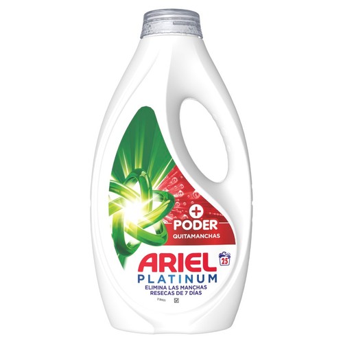 ARIEL Detergent líquid platinum de 25 dosis