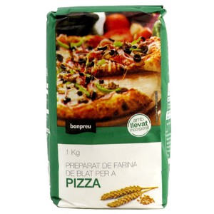 Imagen de BONPREU Preparat de farina de blat per a pizza