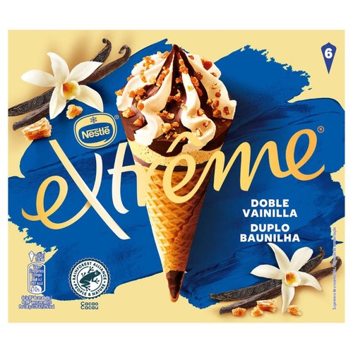 NESTLÉ EXTREME Gelat cucurutxo de vainilla