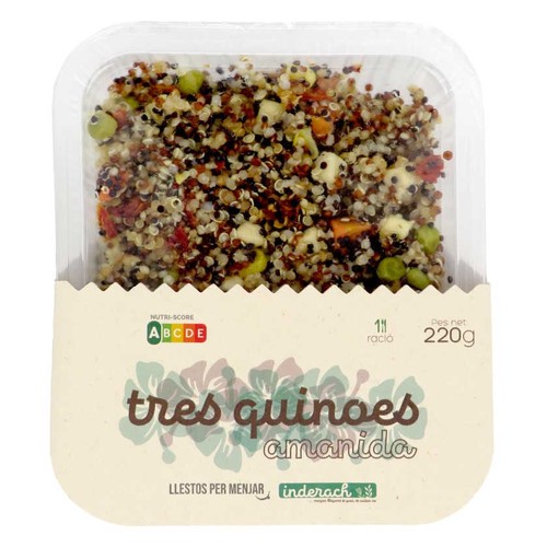 INDERACH Amanida de tres quinoes