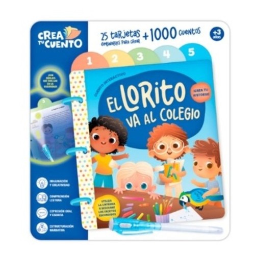 IMAGILAND Crea un conte lorito va al colegio
