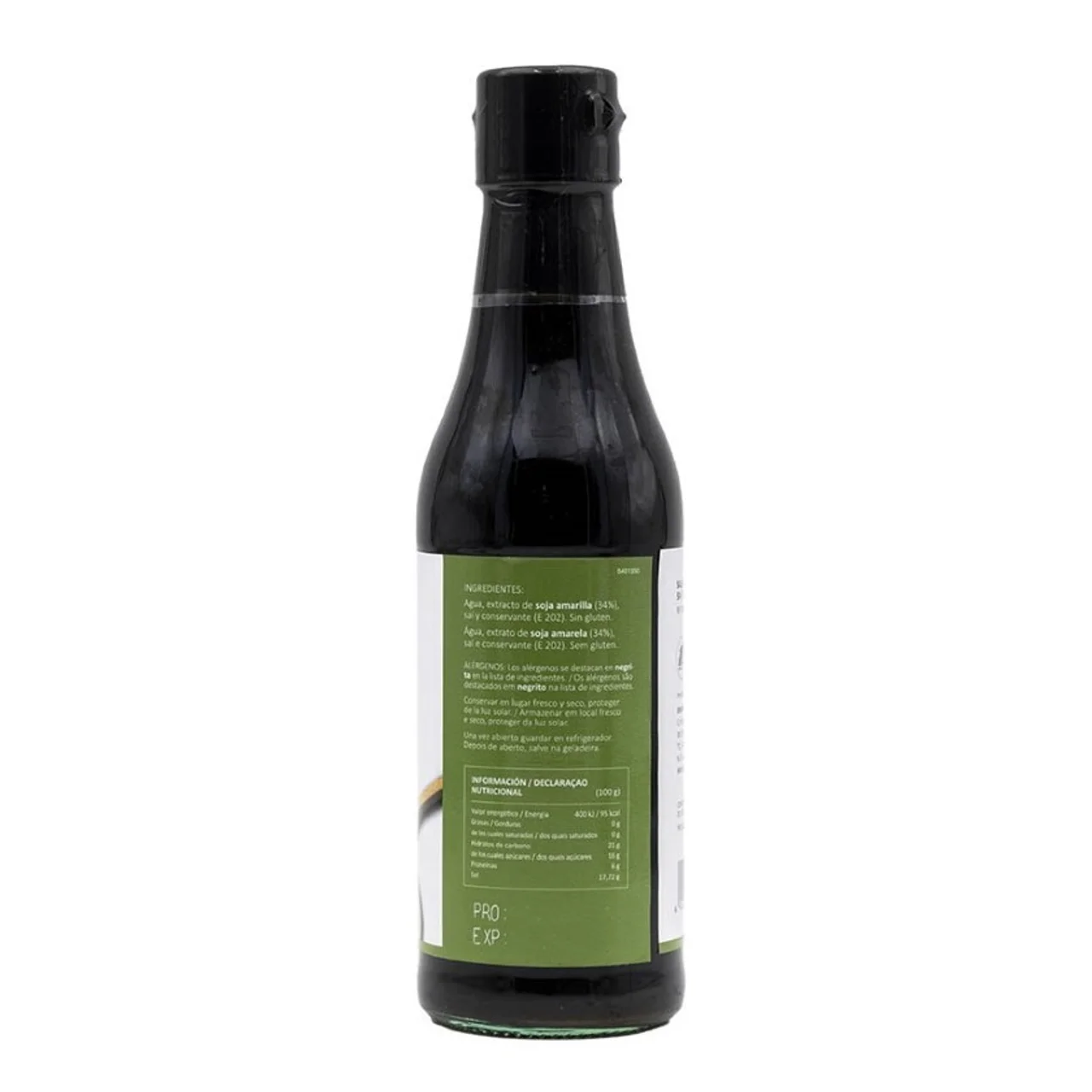 Salsa de soja sin gluten