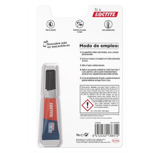 LOCTITE Adhesiu Super Glue-3 original