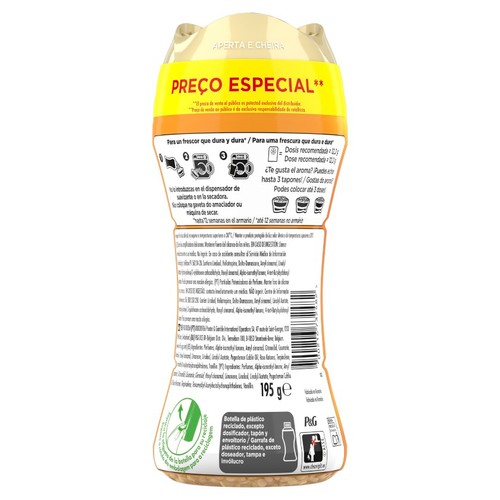 LENOR Perles de perfum roba orquídia dorada