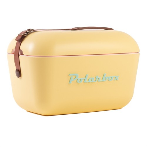 POLARBOX Nevera portàtil de color groc i verd 20 L