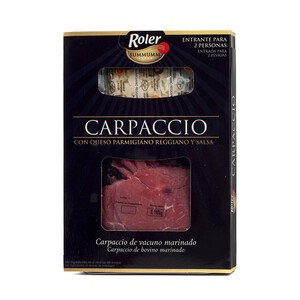 ROLER Carpaccio de boví marinat