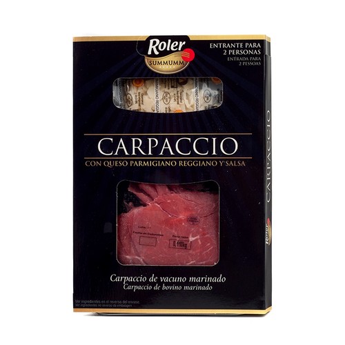 ROLER Carpaccio de boví marinat