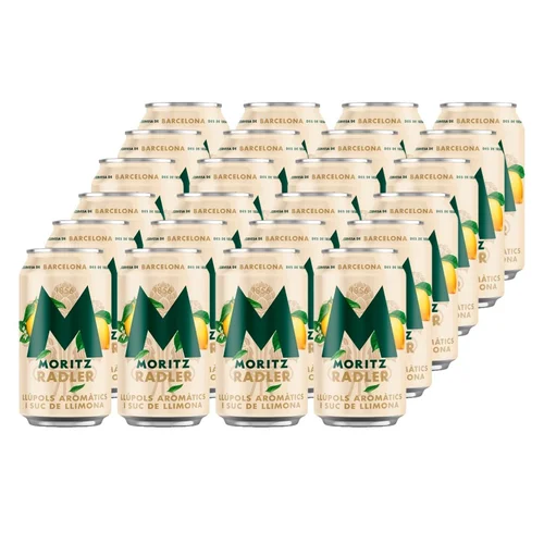Cerveza 24x33 cl en lata