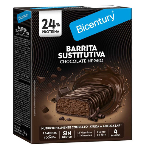 BICENTURY Barretes Sustituye de xocolata negra