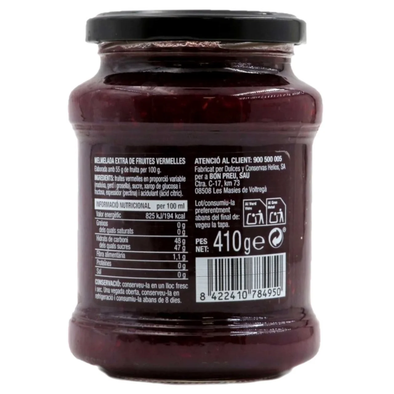 BONPREU Mermelada de frutos del bosque