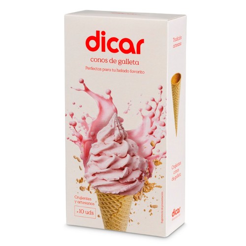 DICAR Galetes per a gelat cucurutxo