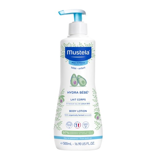 MUSTELA Llet corporal hidratant per nadó