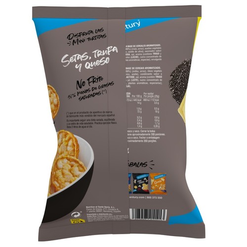 BICENTURY Coquetes mini de bolets, trufa i formatge