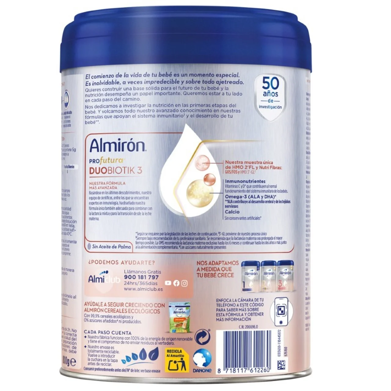 ALMIRÓN 3 Leche de crecimiento Profutura en polvo