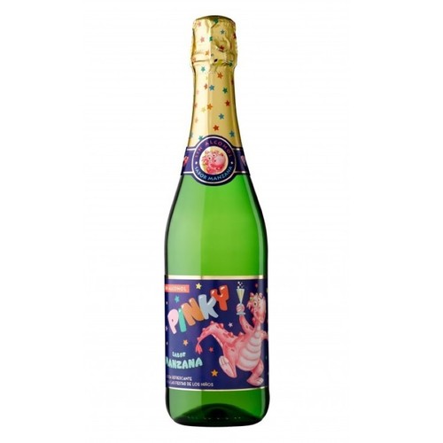 PINKY Refresc de poma sense alcohol en ampolla