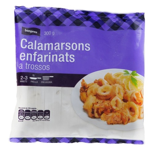 BONPREU Calamarsons enfarinats a trossos