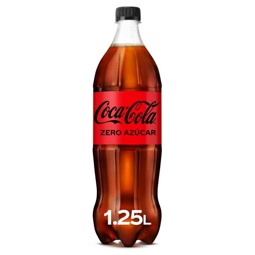 COCA-COLA Refresc de cola zero sucre en ampolla