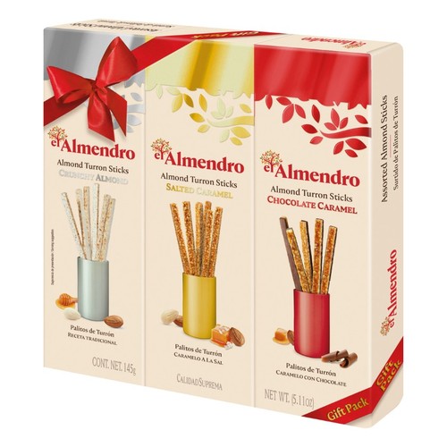 EL ALMENDRO Pack de bastonets de torró